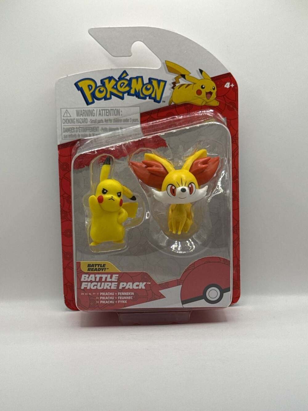 Pokemon Battle Figure Pack Pikachu & Fennekin Jazwares